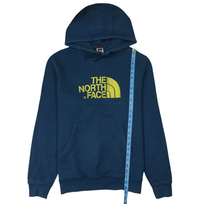 Mens UK Size L The North Face Blue Pullover Hoodie