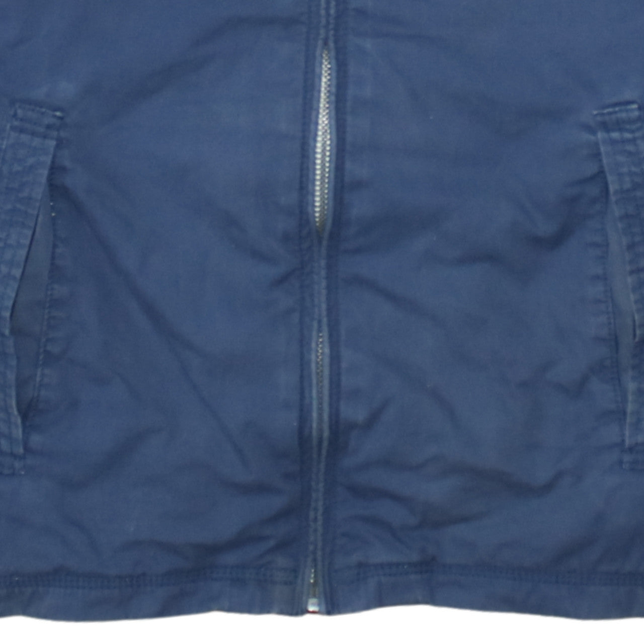 Mens UK Size L Tommy Hilfiger Denim Blue Basic Jacket