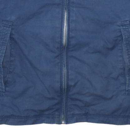Mens UK Size L Tommy Hilfiger Denim Blue Basic Jacket