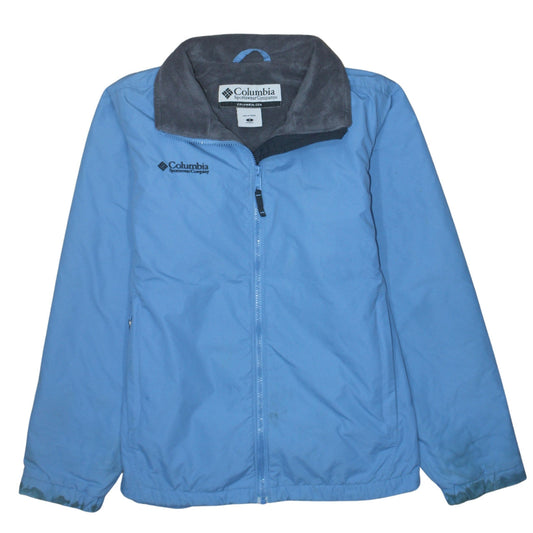 Unisex Adults UK Size S Columbia Blue Basic Jacket