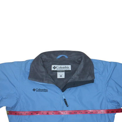 Unisex Adults UK Size S Columbia Blue Basic Jacket