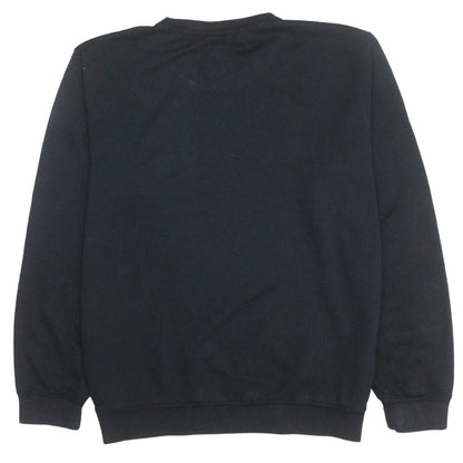 Mens UK Size XL Champion Black Pullover Sweatshirt