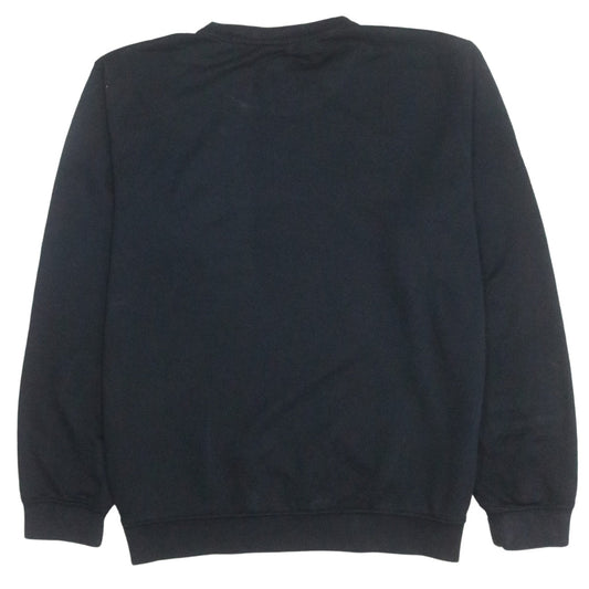 Mens UK Size XL Champion Black Pullover Sweatshirt