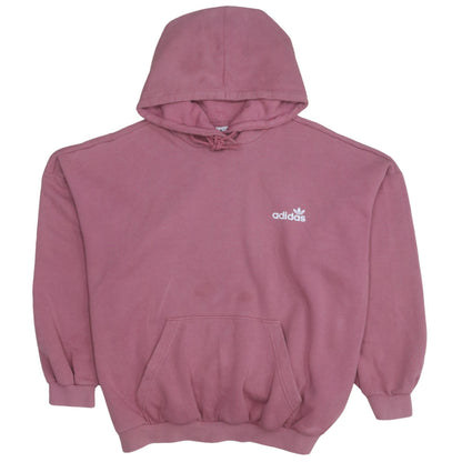 Womens UK Size 16 adidas Pink Pullover Hoodie