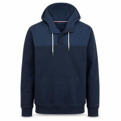 Mens UK Size L Tommy Hilfiger Blue Pullover Hoodie