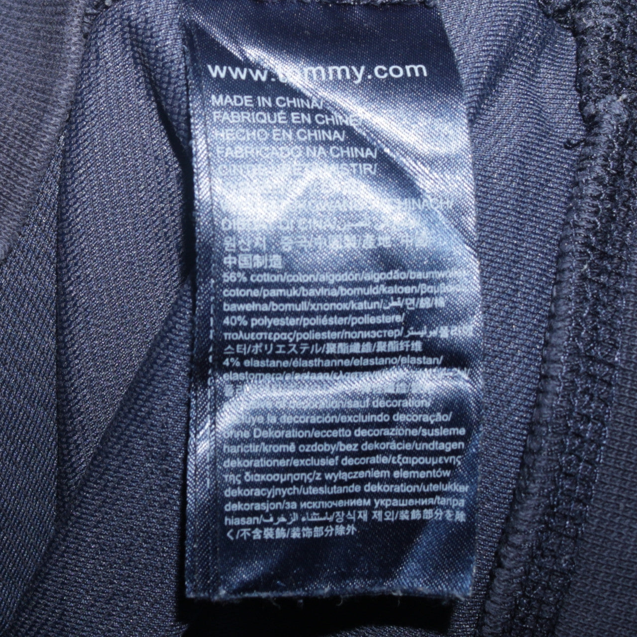 Mens UK Size L Tommy Hilfiger Blue Pullover Hoodie
