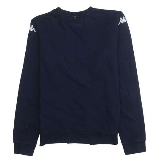 Mens UK Size S Kappa Blue Pullover Sweatshirt