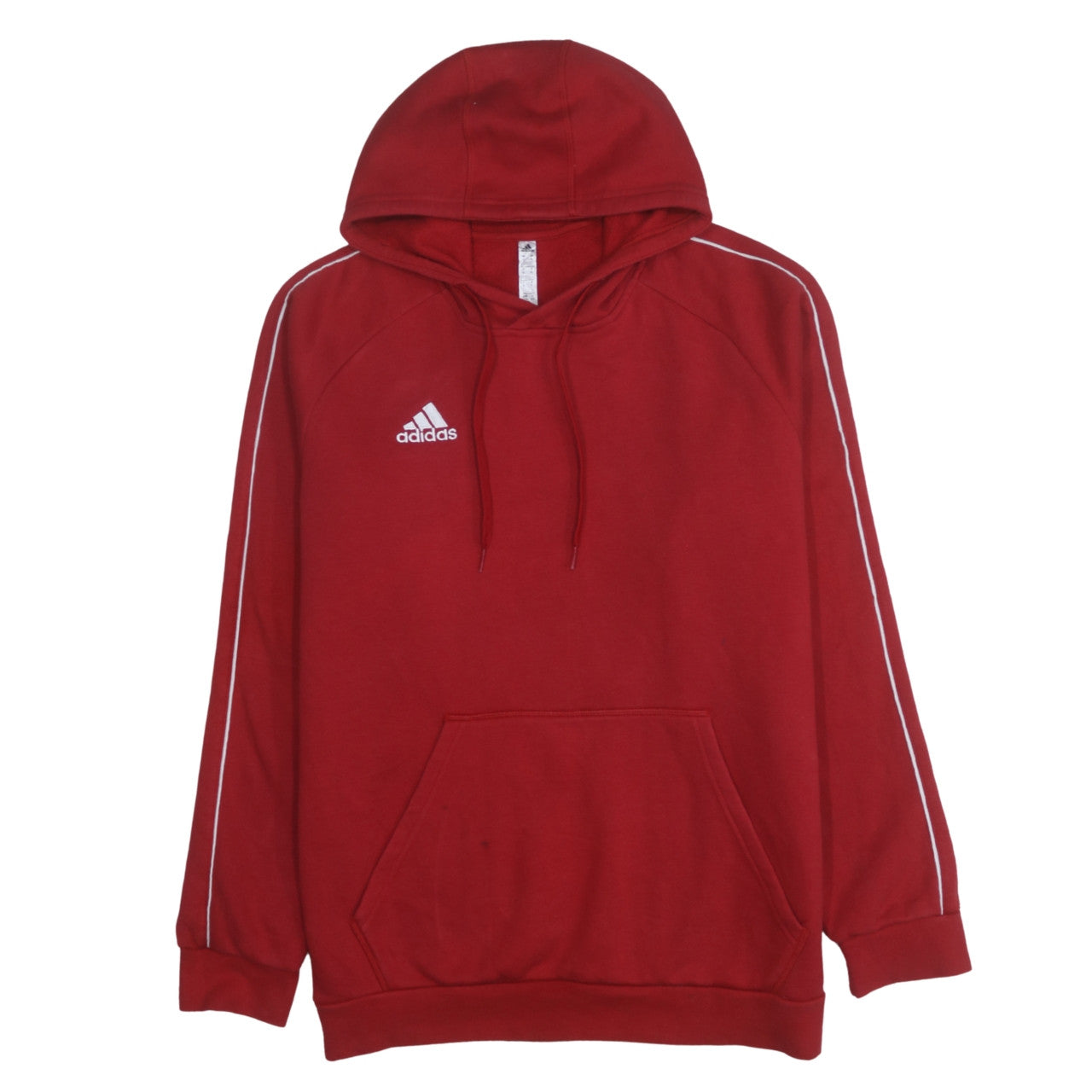 Mens UK Size XL adidas Red Pullover Hoodie