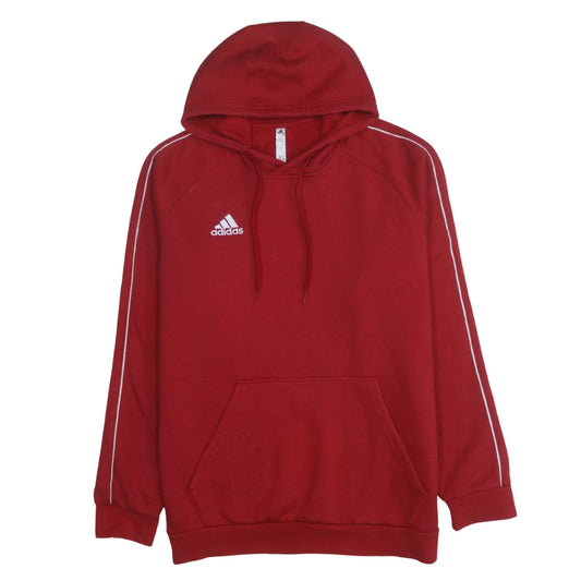 Mens UK Size XL adidas Red Pullover Hoodie