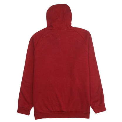 Mens UK Size XL adidas Red Pullover Hoodie