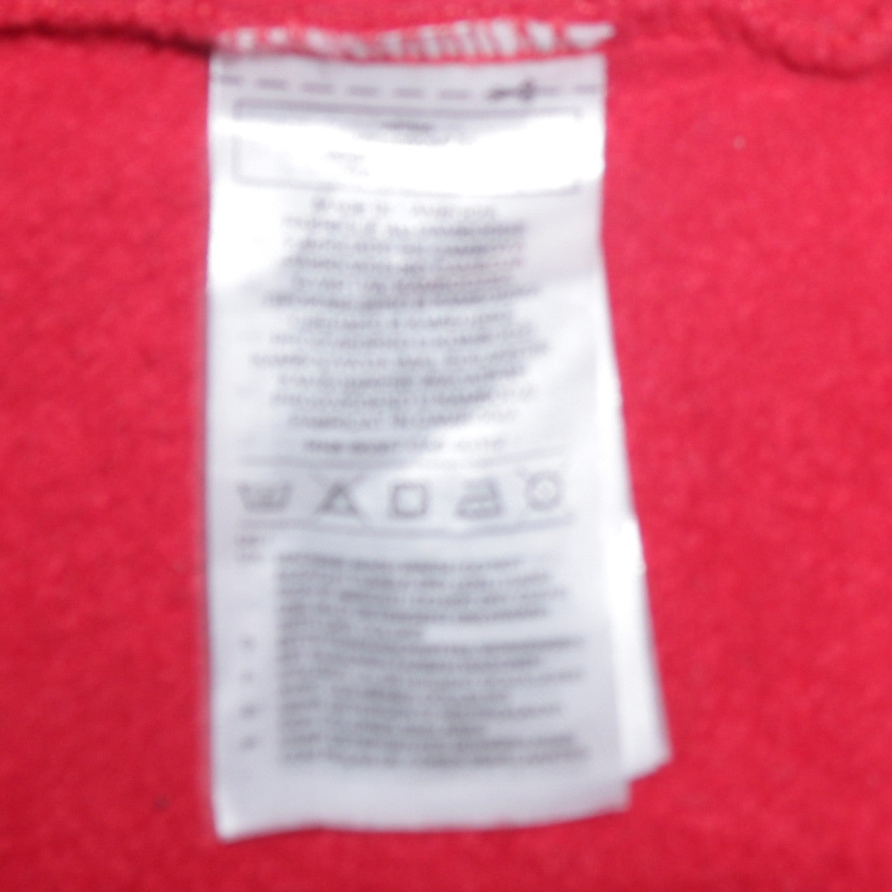 Mens UK Size XL adidas Red Pullover Hoodie