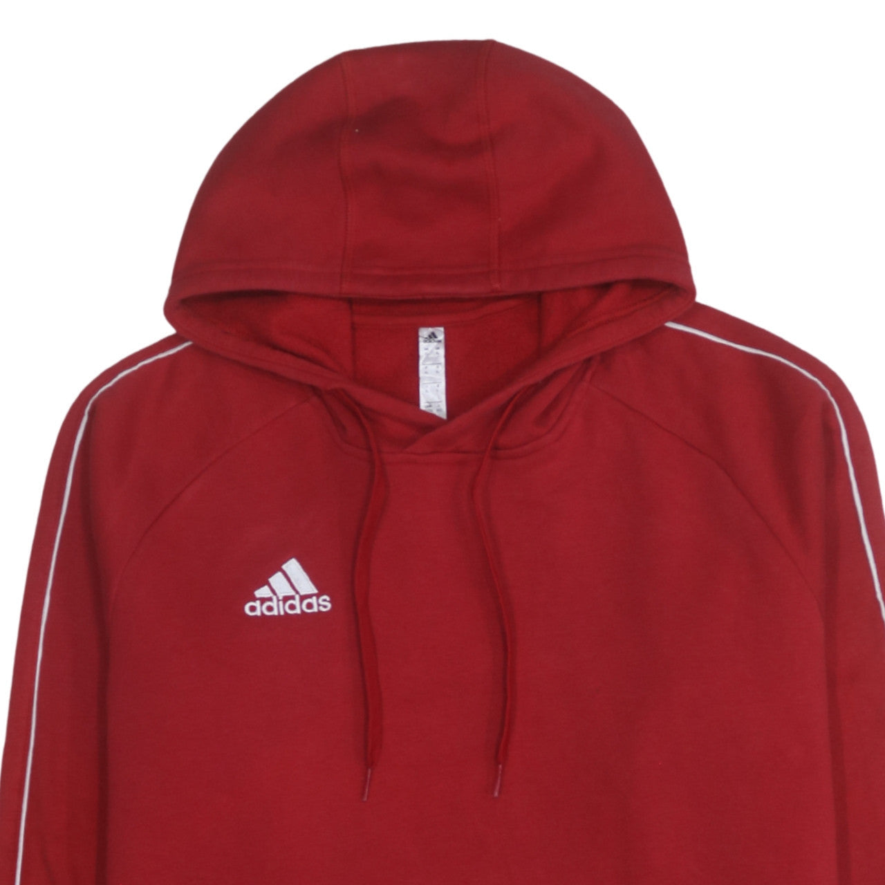 Mens UK Size XL adidas Red Pullover Hoodie