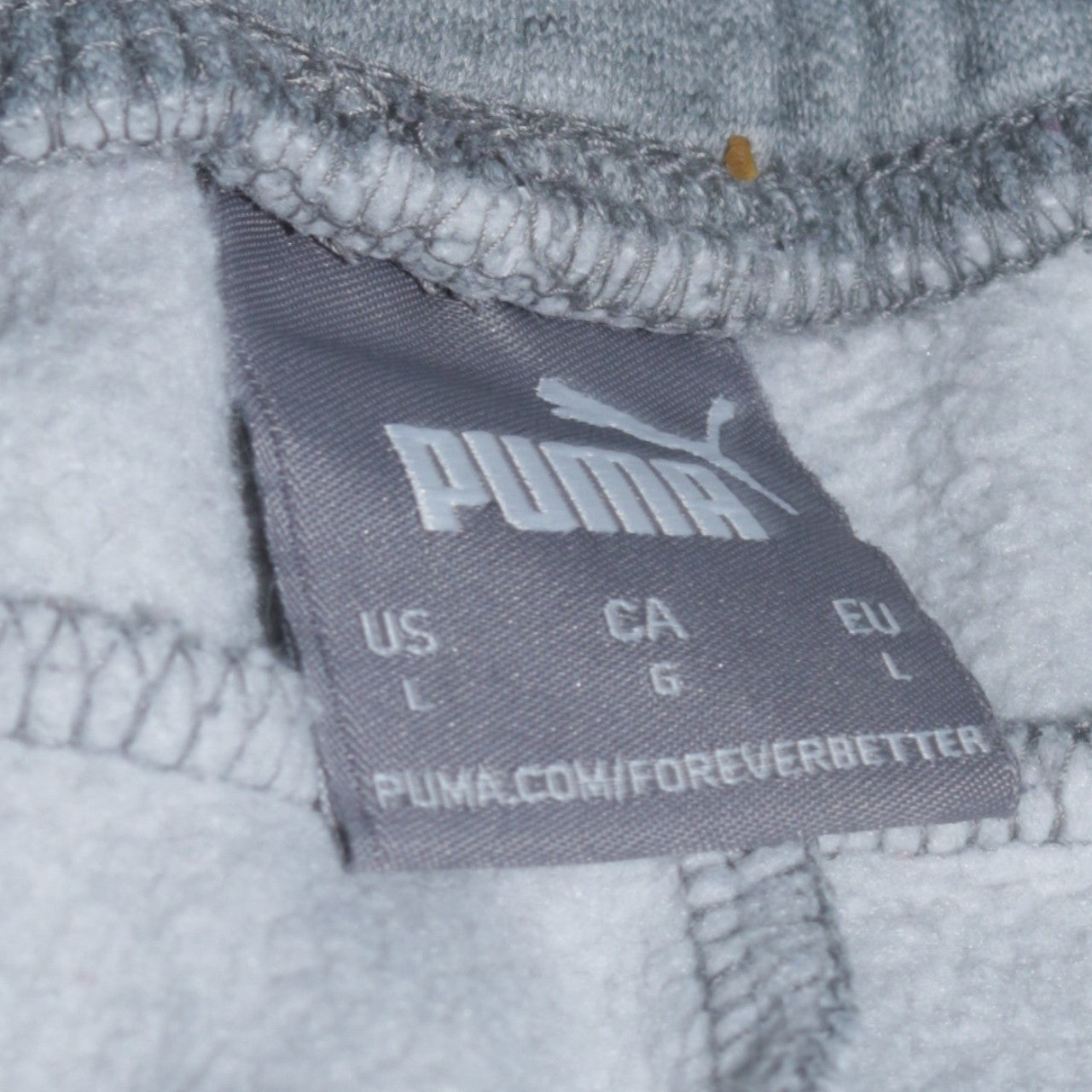 Mens UK Size L PUMA Grey Pullover Sweatshirt