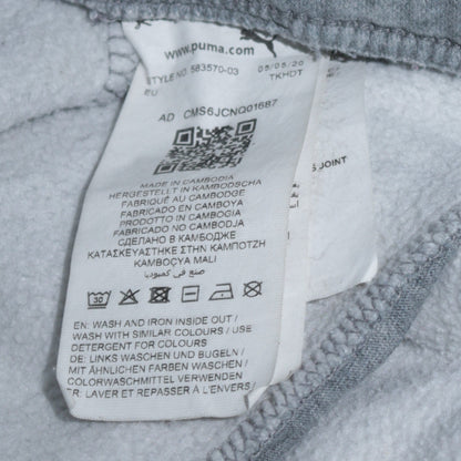 Mens UK Size L PUMA Grey Pullover Sweatshirt