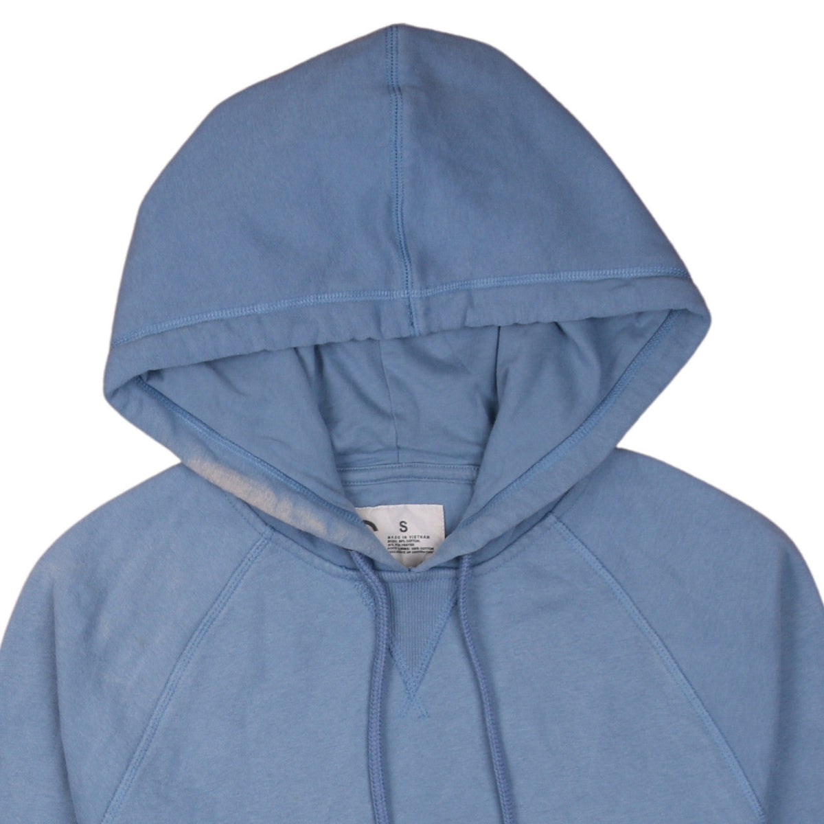 Mens UK Size S Champion Blue Pullover Hoodie