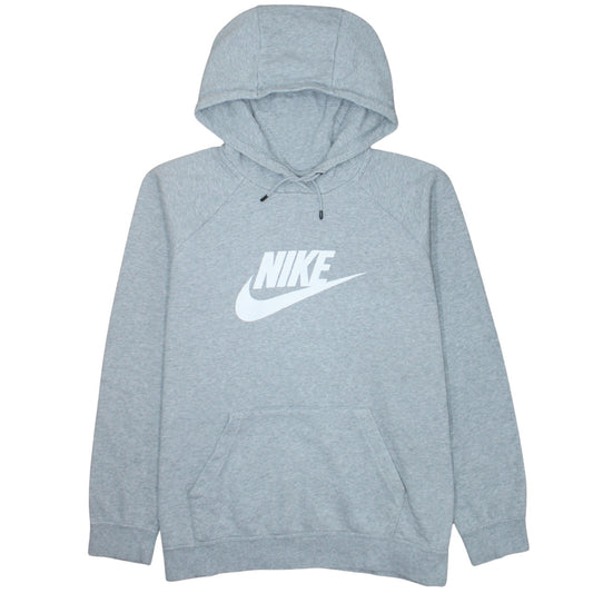 Mens UK Size 2XL Nike Grey Pullover Hoodie