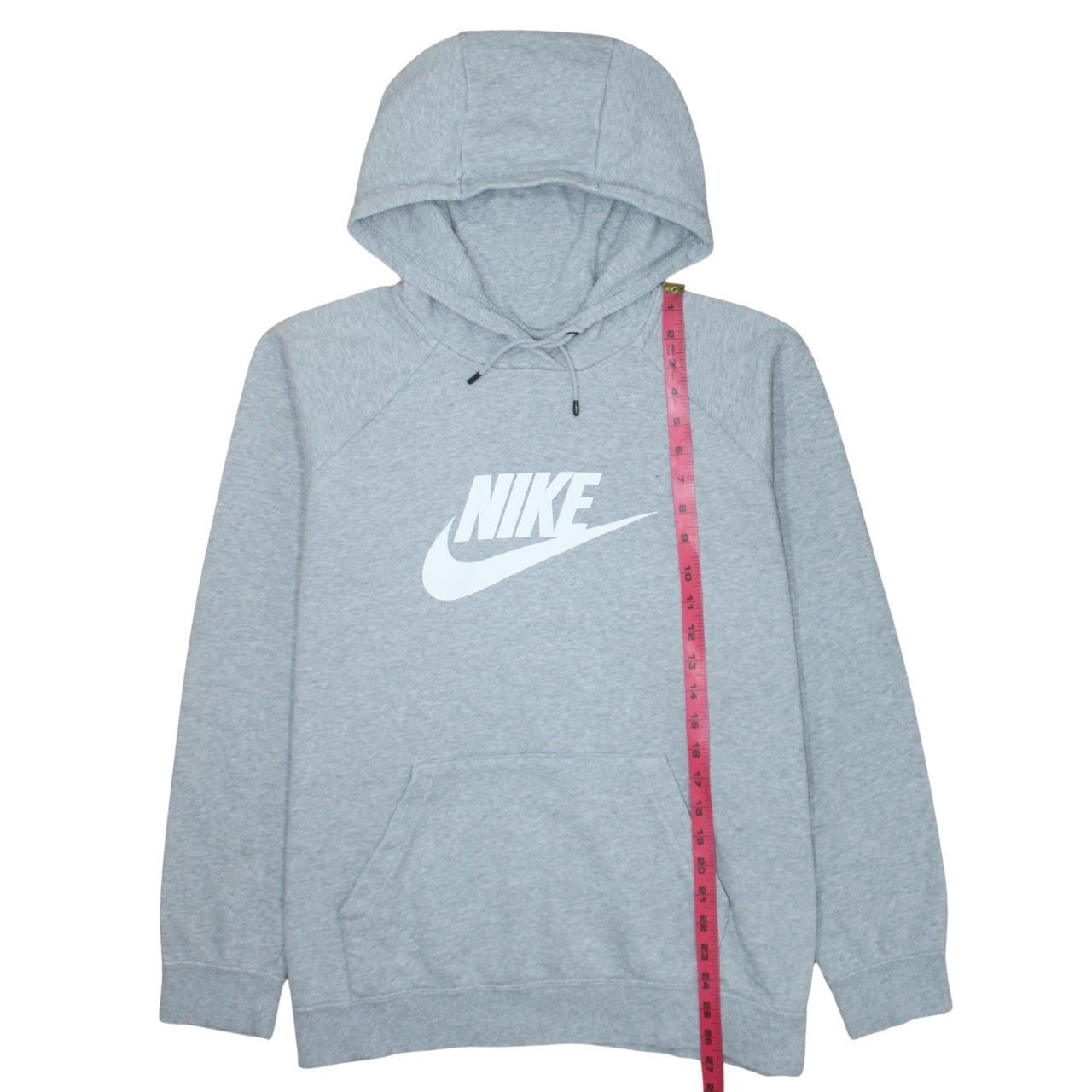 Mens UK Size 2XL Nike Grey Pullover Hoodie