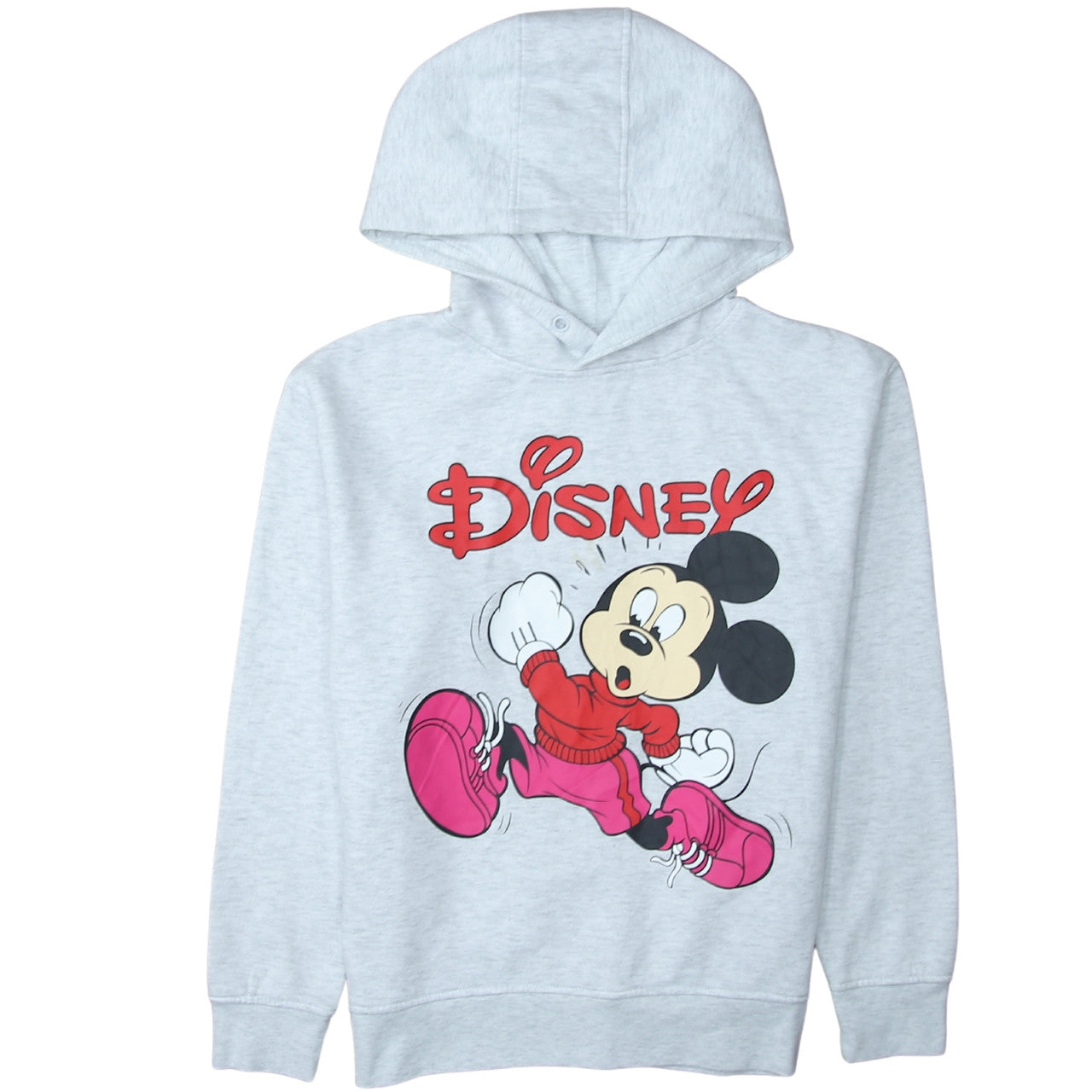 Womens UK Size S Disney Grey Pullover Hoodie
