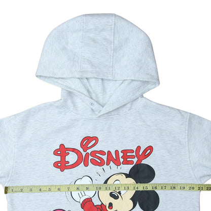Womens UK Size S Disney Grey Pullover Hoodie