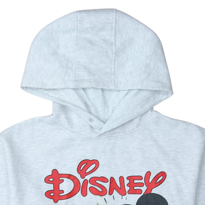 Womens UK Size S Disney Grey Pullover Hoodie