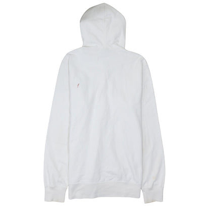 Mens UK Size XL Champion White Full Zip Hoodie