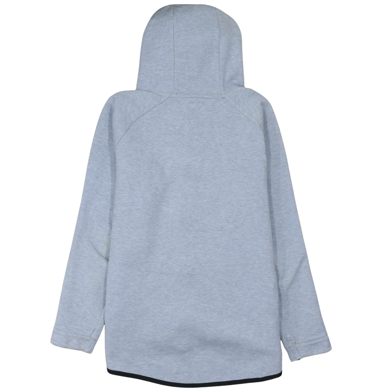 Mens UK Size L Nike Grey Full Zip Hoodie