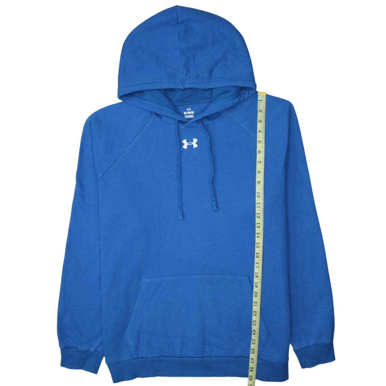 Mens UK Size XL Under armour Blue Pullover Hoodie
