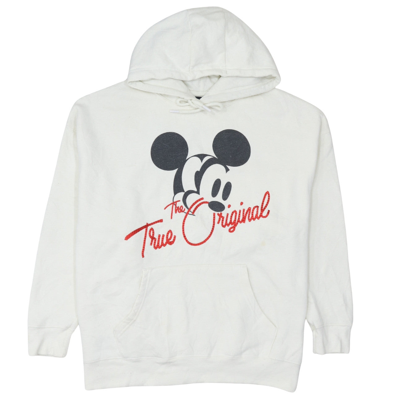 Mens UK Size S Disney White Pullover Hoodie