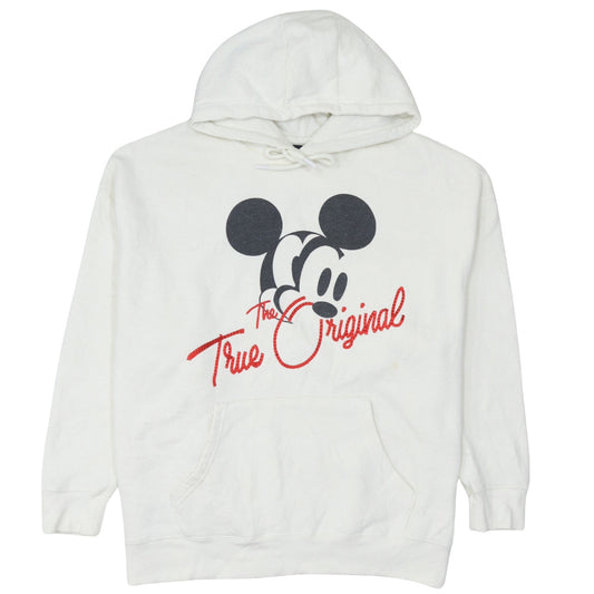 Mens UK Size S Disney White Pullover Hoodie