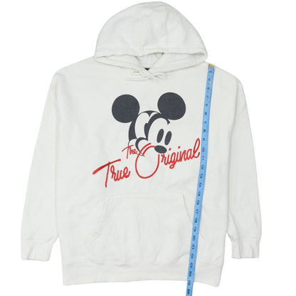 Mens UK Size S Disney White Pullover Hoodie