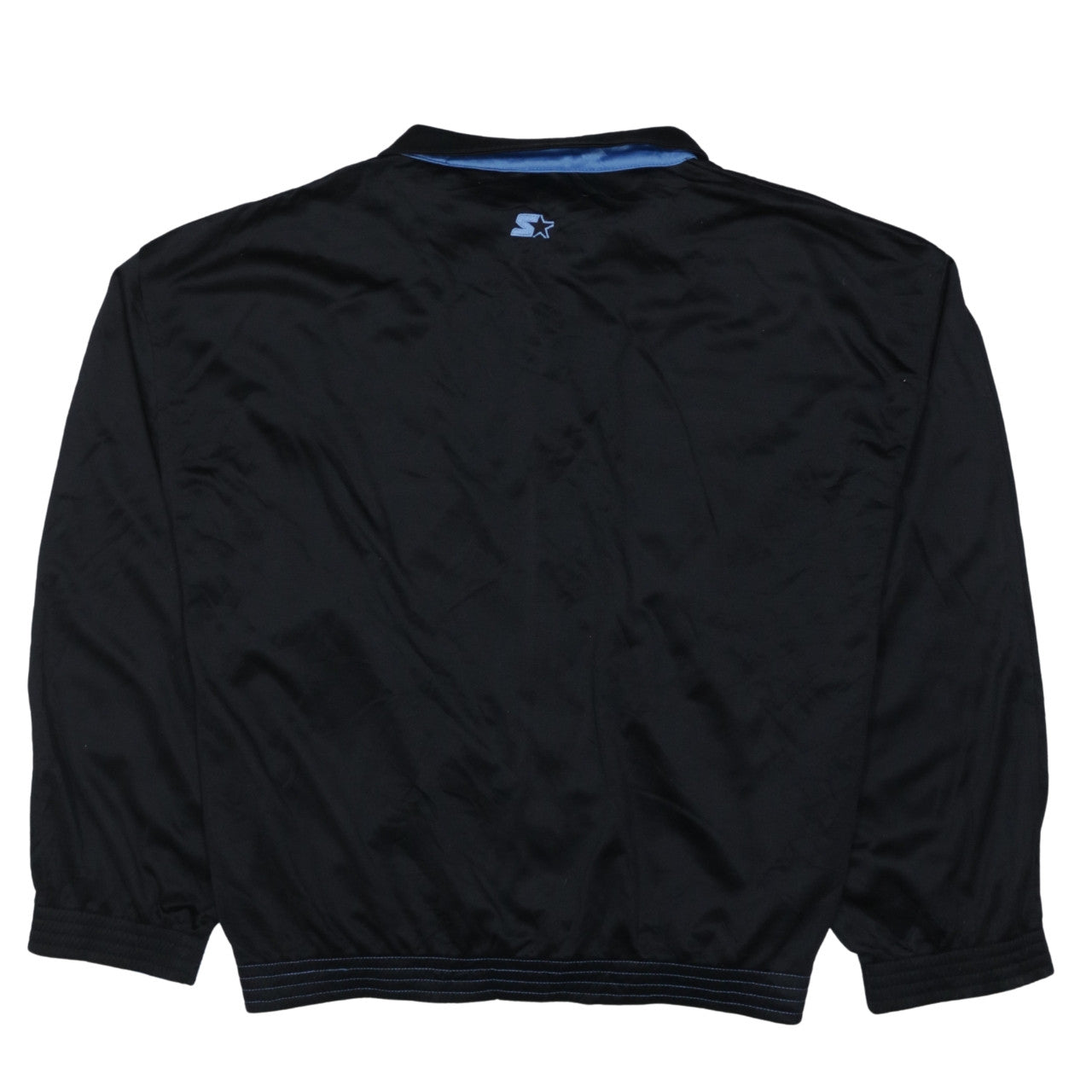 Mens UK Size XL Starter Blue Full Zip Sweatshirt