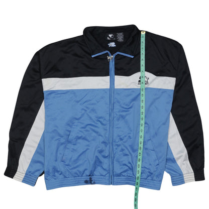 Mens UK Size XL Starter Blue Full Zip Sweatshirt