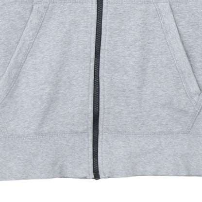 Mens UK Size S Nike Grey Full Zip Hoodie