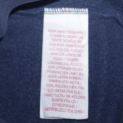 Teens UK Size XL Nike Blue Full Zip Hoodie