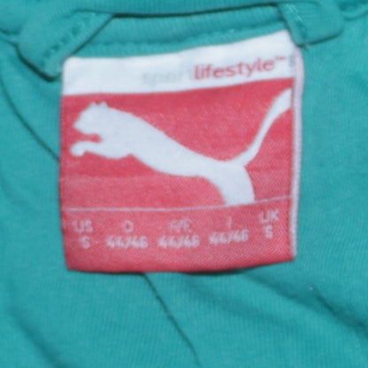 Mens UK Size S PUMA Blue Pullover Hoodie