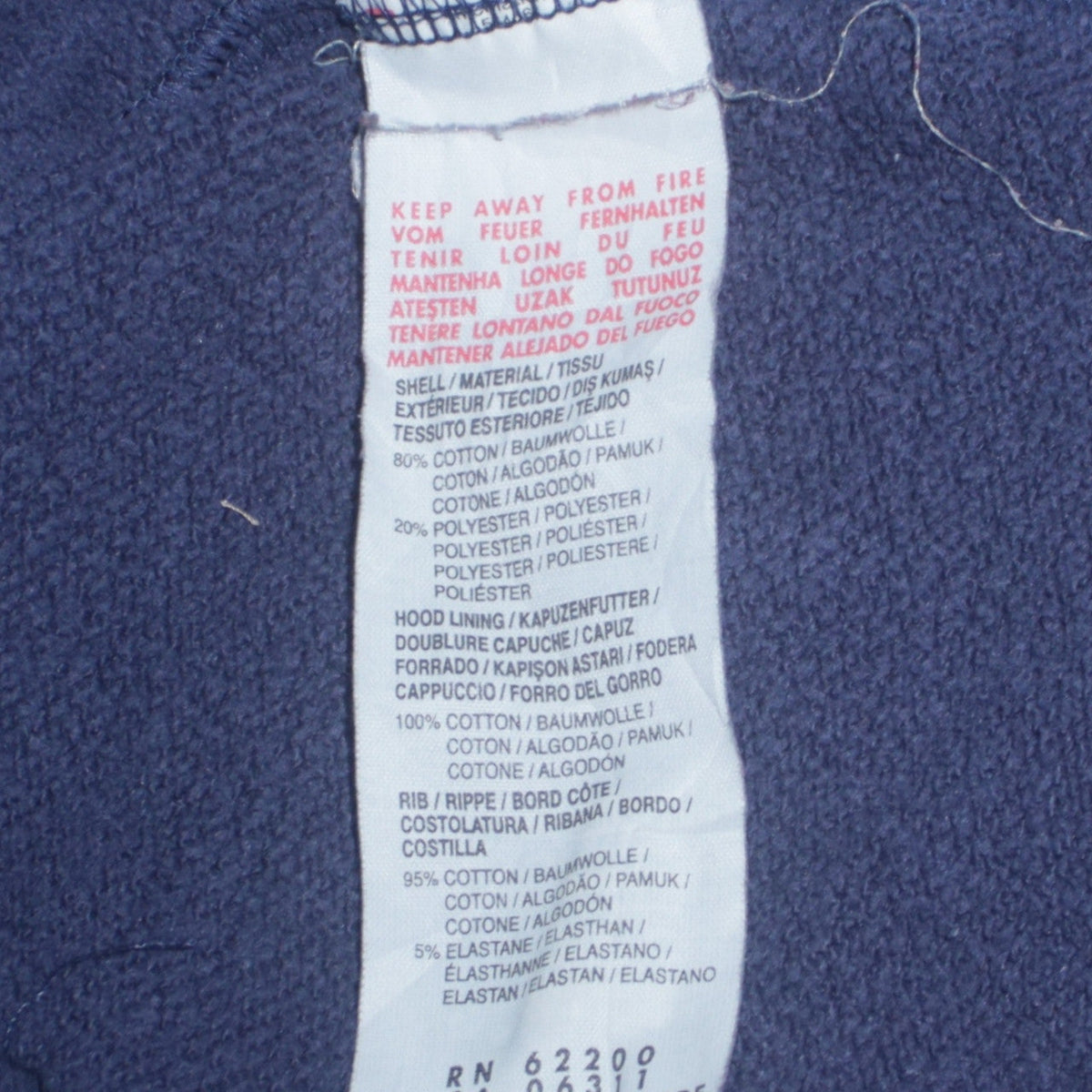 Mens UK Size S PUMA Blue Pullover Hoodie