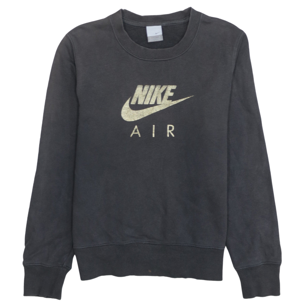 Womens UK Size M Nike Black Pullover Sweatshirt