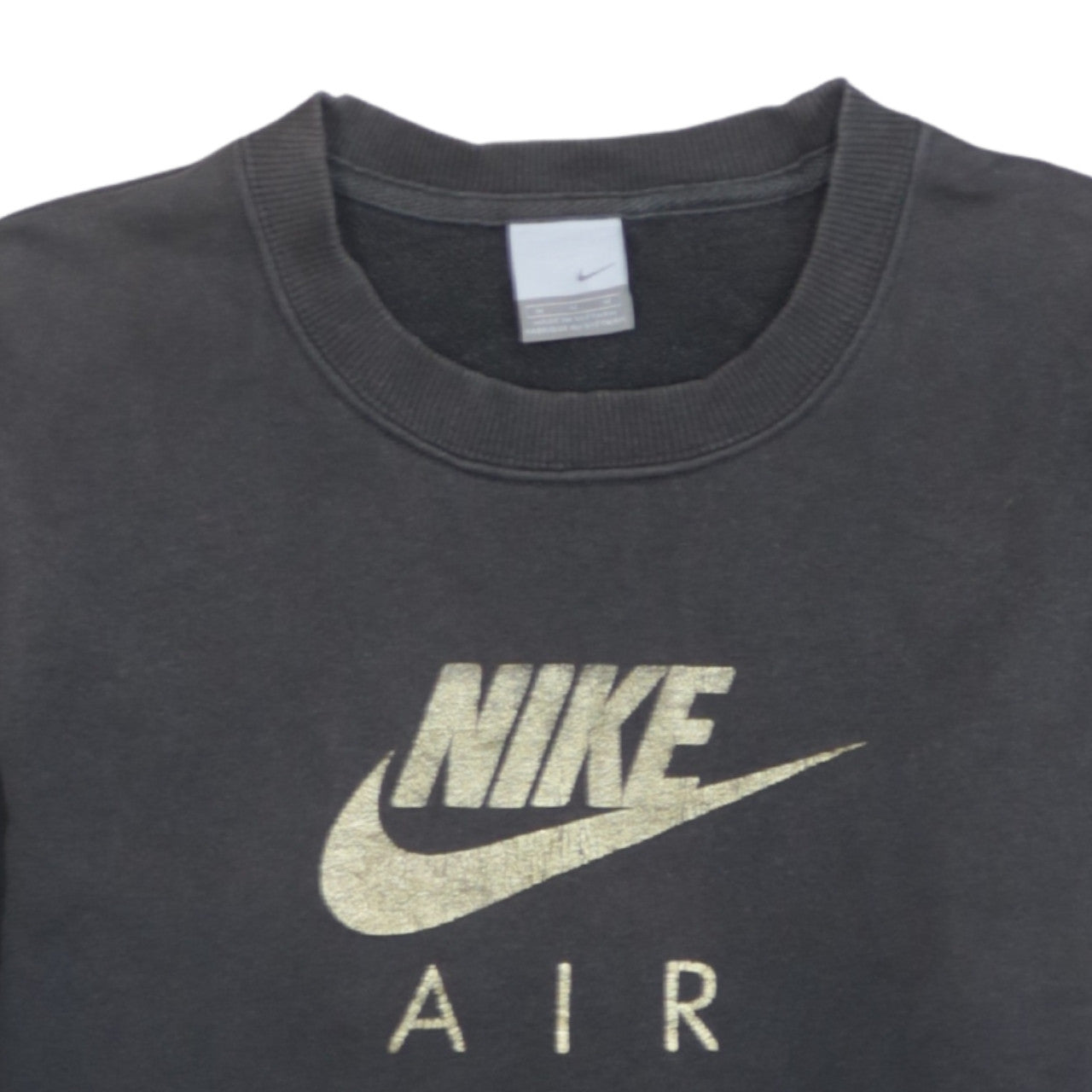 Womens UK Size M Nike Black Pullover Sweatshirt