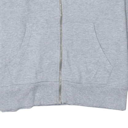 Mens UK Size XL Gap Grey Full Zip Hoodie