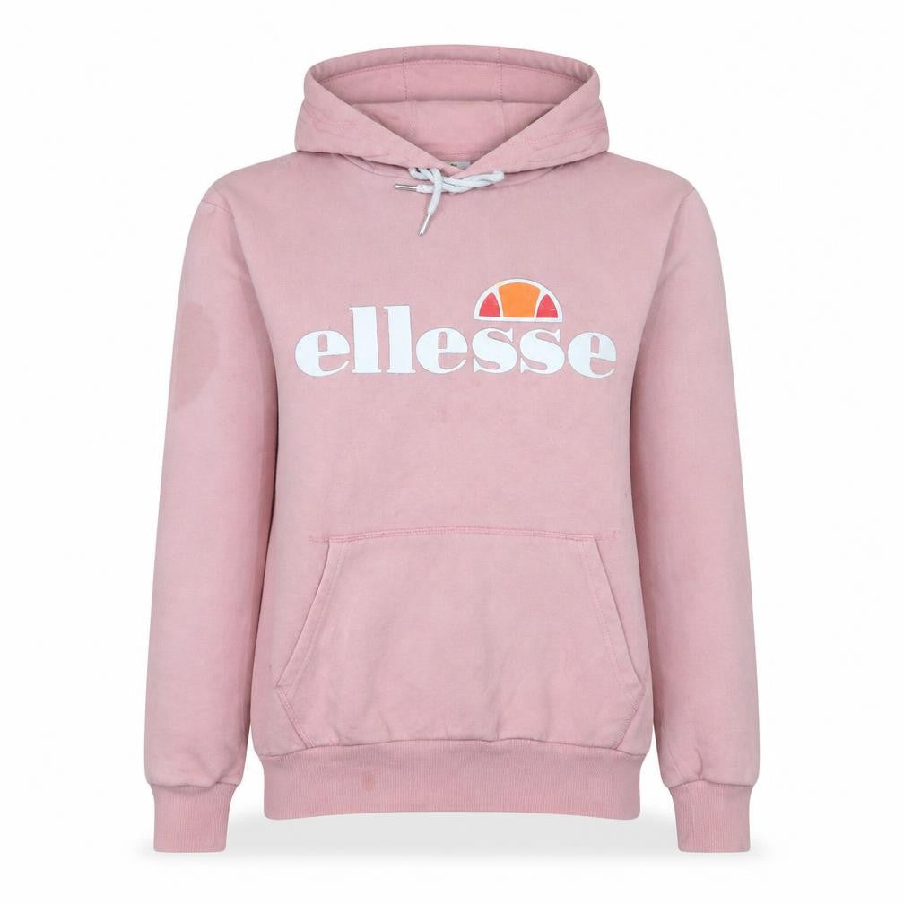 Womens UK Size 8 ellesse Pink Pullover Hoodie