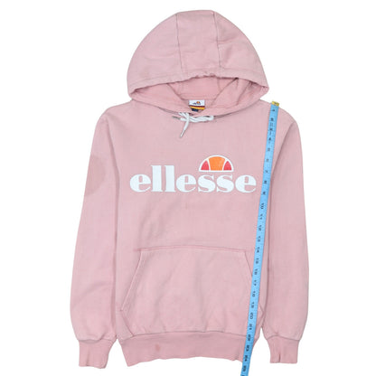 Womens UK Size 8 ellesse Pink Pullover Hoodie