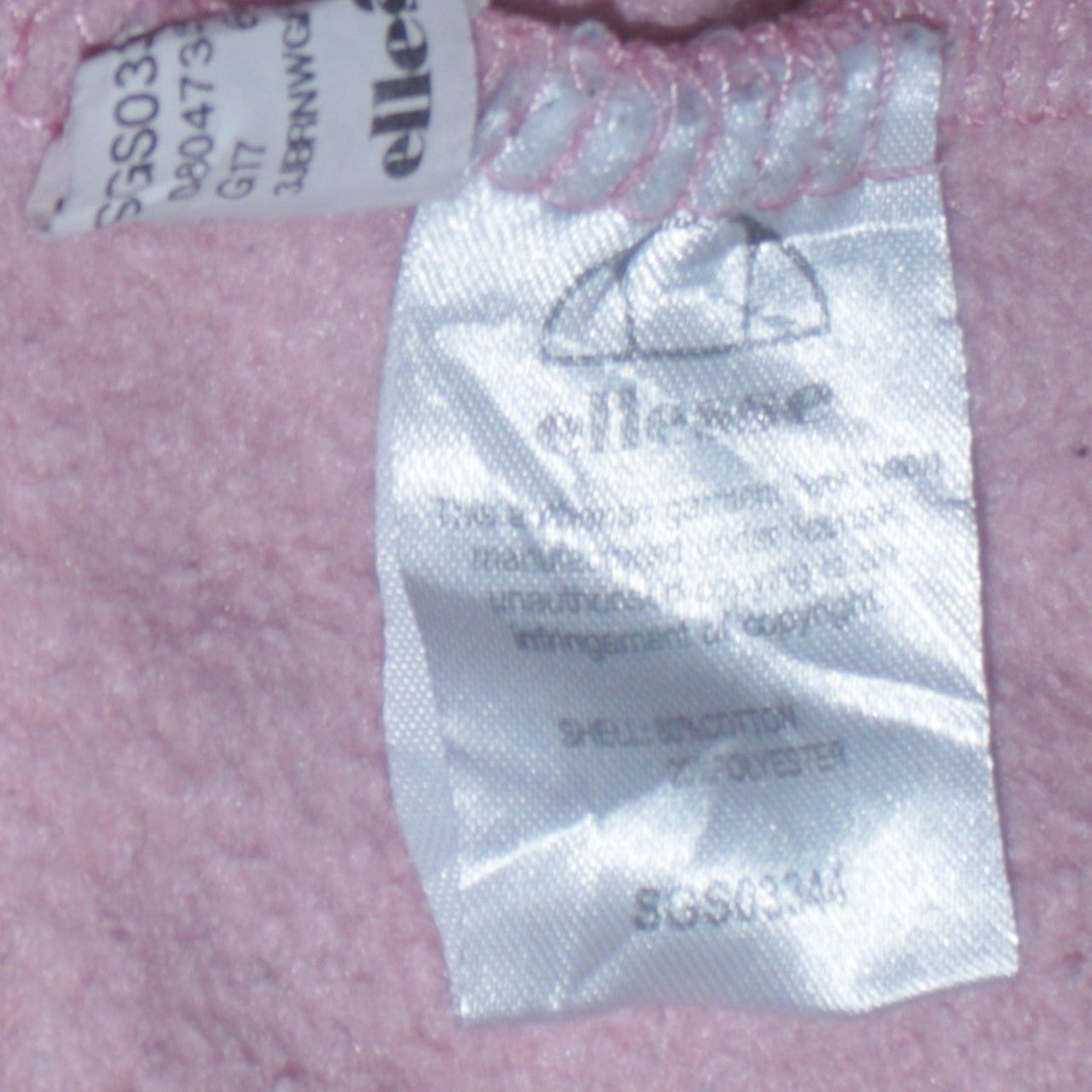 Womens UK Size 8 ellesse Pink Pullover Hoodie