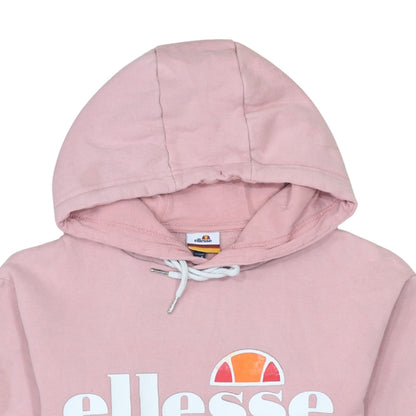 Womens UK Size 8 ellesse Pink Pullover Hoodie