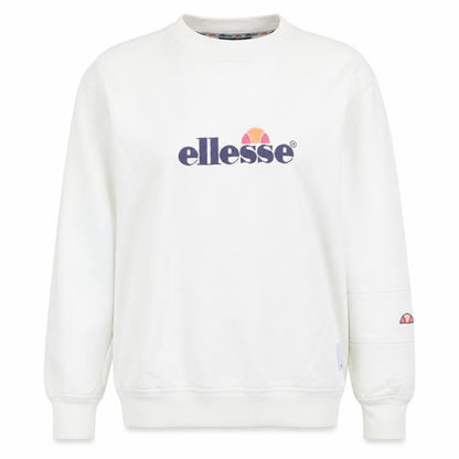 Womens UK Size S ellesse White Pullover Sweatshirt