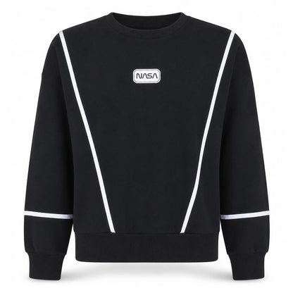 Womens UK Size S Primark Black Pullover Sweatshirt