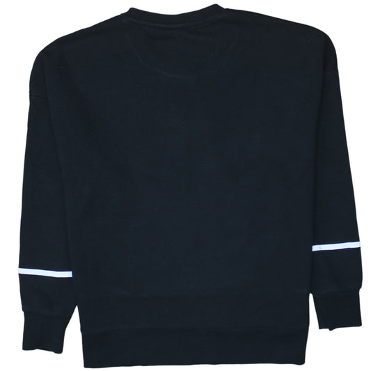 Womens UK Size S Primark Black Pullover Sweatshirt