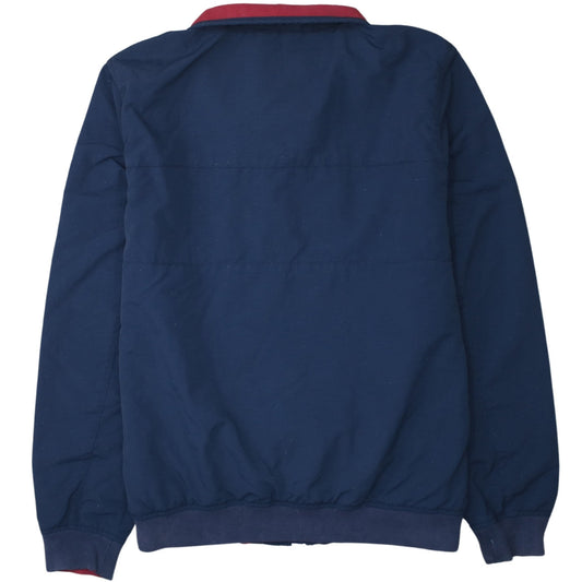 Mens UK Size XL Hilfiger Denim Blue Bomber Jacket