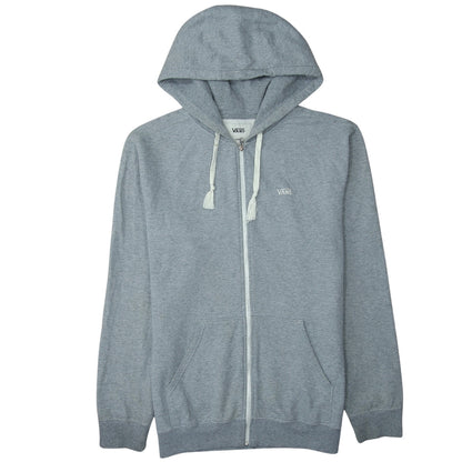 Mens UK Size L VANS Grey Full Zip Hoodie
