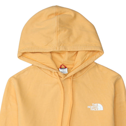 Mens UK Size S The North Face Yellow Pullover Hoodie
