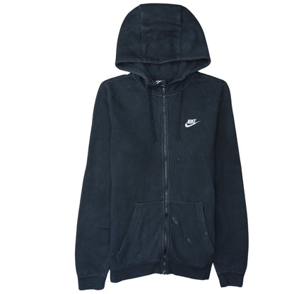 Mens UK Size S Nike Black Full Zip Hoodie